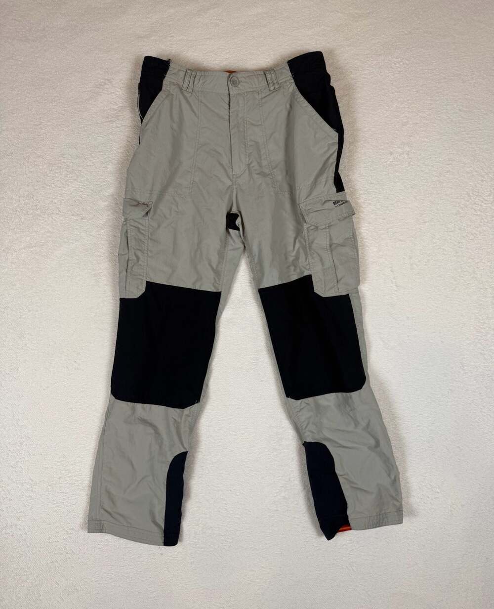 Craghoppers Bear Grylls Gorpcore Outdoor Hiking Cargo Pants Gray Black Size L